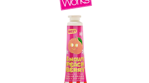 Snowy Peach Berry Hand Cream