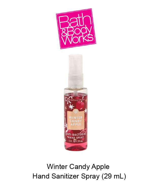 Winter Candy Apple Hand Sanitizer Spray