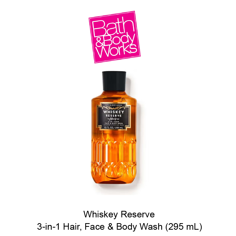 BB Mens 3-in-1 Hair, Face & Body Wash Nov-17-2025-03 Men's Whiskey Reserve 3-in-1 Hair, Face & Body Wash - Image 1