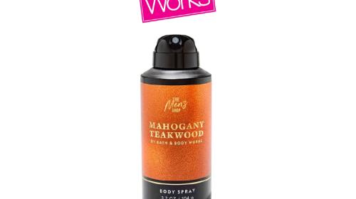 Men's Mahogany Teakwood Body Spray