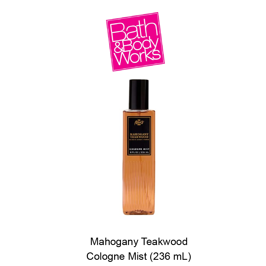 BB Mens Cologne Mist (226 g) Nov-14-2025-03 Men's Mahogany Teakwood Cologne Mist - Image 1