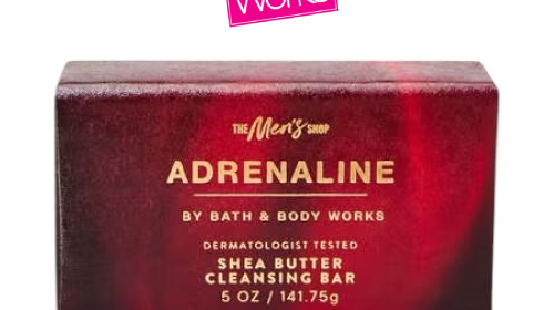 Men's Adrenaline Shea Butter Cleansing Bar
