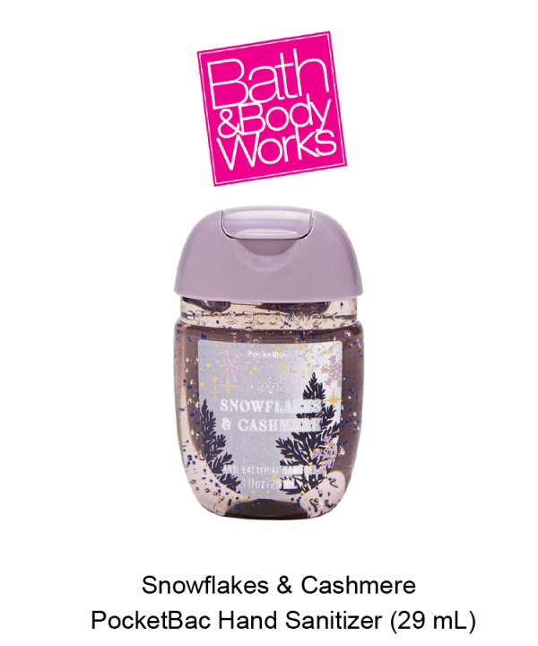 Snowflakes & Cashmere PocketBac Hand Sanitizer
