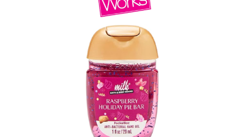 Raspberry Holiday Pie Bar PocketBac Hand Sanitizer