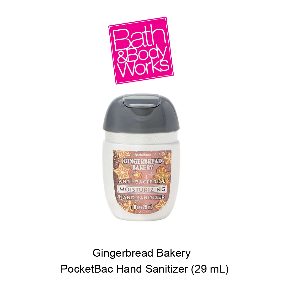 BB PocketBac Hand Sanitizer Oct-31-2025-21 Gingerbread Bakery PocketBac Hand Sanitizer - Image 1