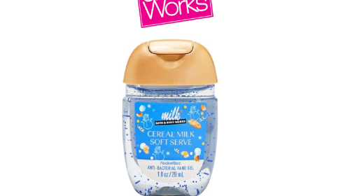 Cereal Milk Soft Serve PocketBac Hand Sanitizer