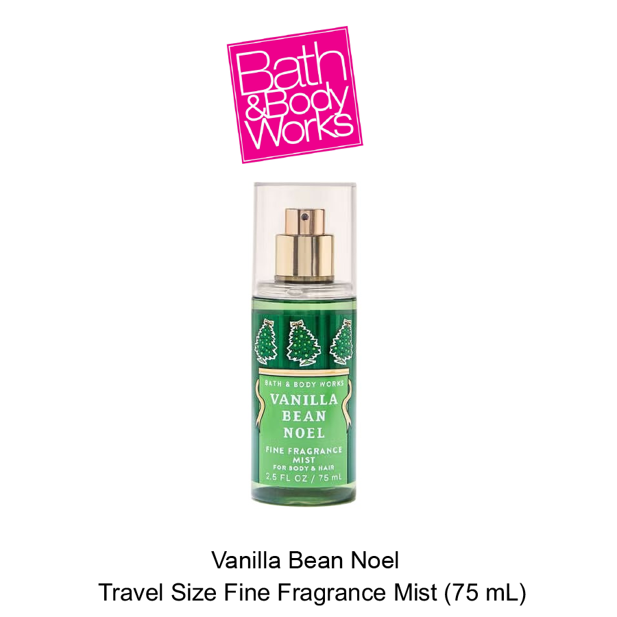 BB Travel Size Fine Fragrance Mist Nov-11-2025-03 Vanilla Bean Noel Travel Size Fine Fragrance Mist - Image 1