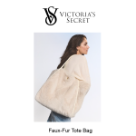 VICTORIA'S SECRET Faux Fur Tote Bag - Image 2