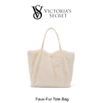 VICTORIA'S SECRET Faux Fur Tote Bag - Image 3