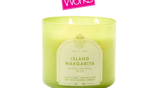 White Barn Island Margarita 3-Wick Candle