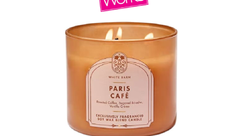 White Barn Paris Café 3-Wick Candle