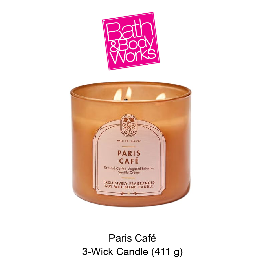 BB 3-Wick Candle Dec-06-2025-03 White Barn Paris Café 3-Wick Candle - Image 1