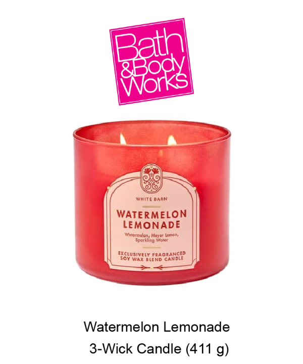 White Barn Watermelon Lemonade 3-Wick Candle