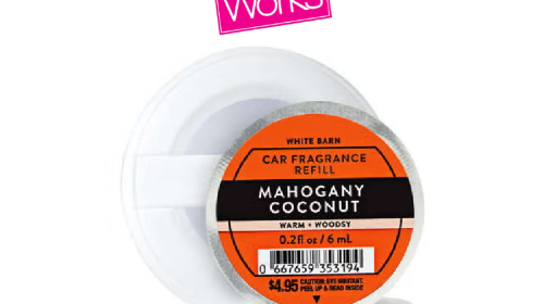 Mahogany Coconut Car Fragrance Refill