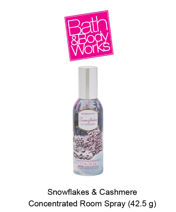 Snowflakes & Cashmere Concentrated Room Spray