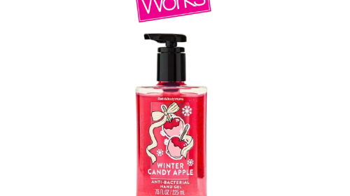 Winter Candy Apple Hand Sanitizer with Pump