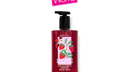 Strawberry Pound Cake Hand Sanitizer with Pump