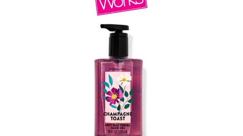 Champagne Toast Hand Sanitizer with Pump