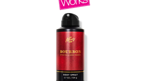 Mens Bourbon Body Spray