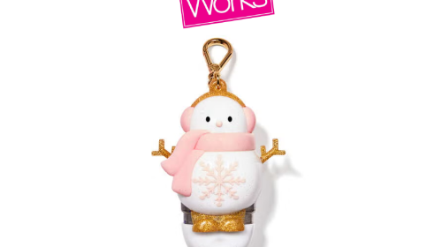 Snow Girl Light-Up Glitter PocketBac Holder