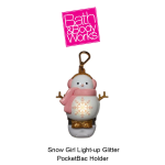 Snow Girl Light-Up Glitter PocketBac Holder - Image 2