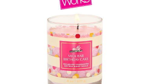 Milk Bar Birthday Cake Single Wick Candle