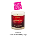 Adrenaline Single Wick Candle