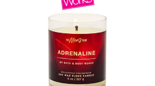 Adrenaline Single Wick Candle