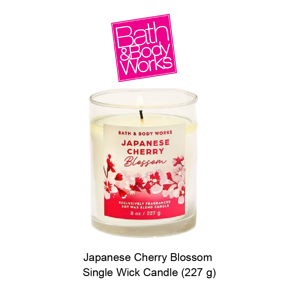 BB Single Wick Candle Dec-16-2025-12 Japanese Cherry Blossom Single Wick Candle - Image 1