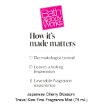 Japanese Cherry Blossom Travel Size Fine Fragrance Mist - Image 2