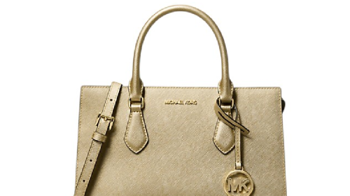 Sheila Medium Metallic Satchel