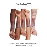 M·A·CXIMAL SILKY MATTE LIPSTICK- ANTIQUE VELVET - Image 3