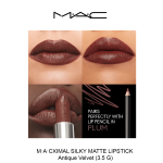 M·A·CXIMAL SILKY MATTE LIPSTICK- ANTIQUE VELVET - Image 5