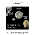 M·A·CXIMAL SILKY MATTE LIPSTICK- CANDY YUM YUM - Image 4