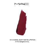 M·A·CXIMAL SILKY MATTE LIPSTICK- D FOR DANGER - Image 2
