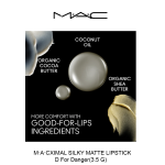 M·A·CXIMAL SILKY MATTE LIPSTICK- D FOR DANGER - Image 4