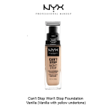 CAN'T STOP WON'T STOP FOUNDATION- Vanilla