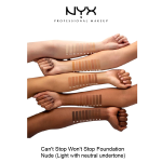 CAN'T STOP WON'T STOP FOUNDATION- Nude - Image 3