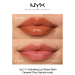 LIP I.V. HYDRATING LIP GLOSS STAIN- Caramel Drip - Image 3