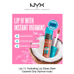 LIP I.V. HYDRATING LIP GLOSS STAIN- Caramel Drip - Image 6