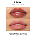 LIP I.V. HYDRATING LIP GLOSS STAIN- Hydra-Honey - Image 3