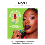 LIP I.V. HYDRATING LIP GLOSS STAIN- Hydra-Honey - Image 5