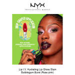 LIP I.V. HYDRATING LIP GLOSS STAIN- Bubblegum Burst - Image 5