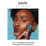 LIP I.V. HYDRATING LIP GLOSS STAIN- Bubblegum Burst - Image 7