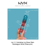 LIP I.V. HYDRATING LIP GLOSS STAIN- Bubblegum Burst - Image 9