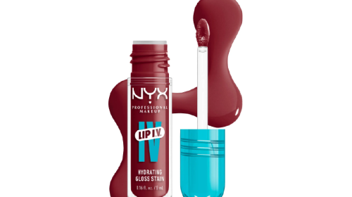 LIP I.V. HYDRATING LIP GLOSS STAIN- Blush Rush