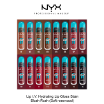 LIP I.V. HYDRATING LIP GLOSS STAIN- Blush Rush - Image 8