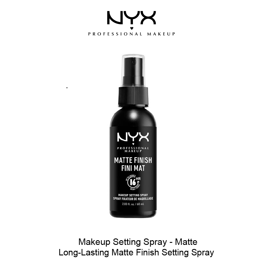 NYX Makeup Setting Spray- Matte Dec-07-2025-01 Makeup Setting Spray - Matte - Image 1