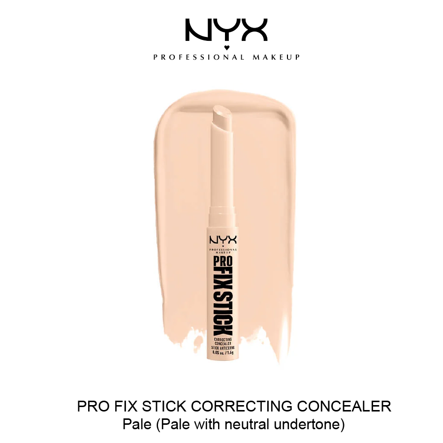 NYX PRO FIX STICK CORRECTING CONCEALER Nov-24-2025-07 PRO FIX STICK CORRECTING CONCEALER- Pale - Image 1