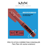 PRO FIX STICK CORRECTING CONCEALER- Pale - Image 4